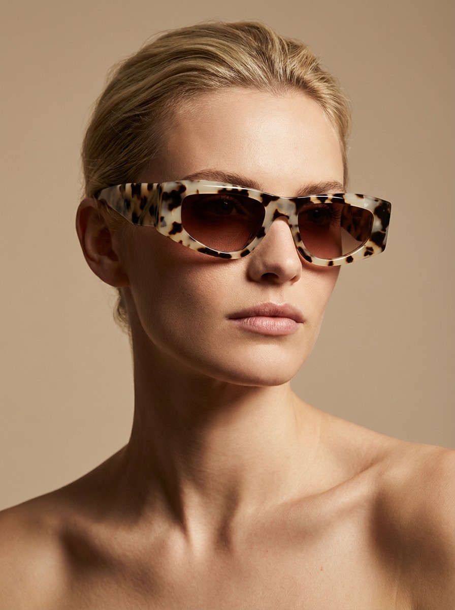 Peny Μπεζ Ταρταρούγα Γυαλιά Ηλίου