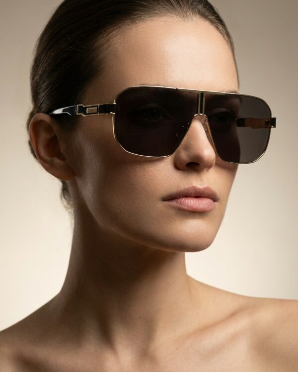 Gelka Χρύσα Μαύρα Γυαλιά Ηλίου