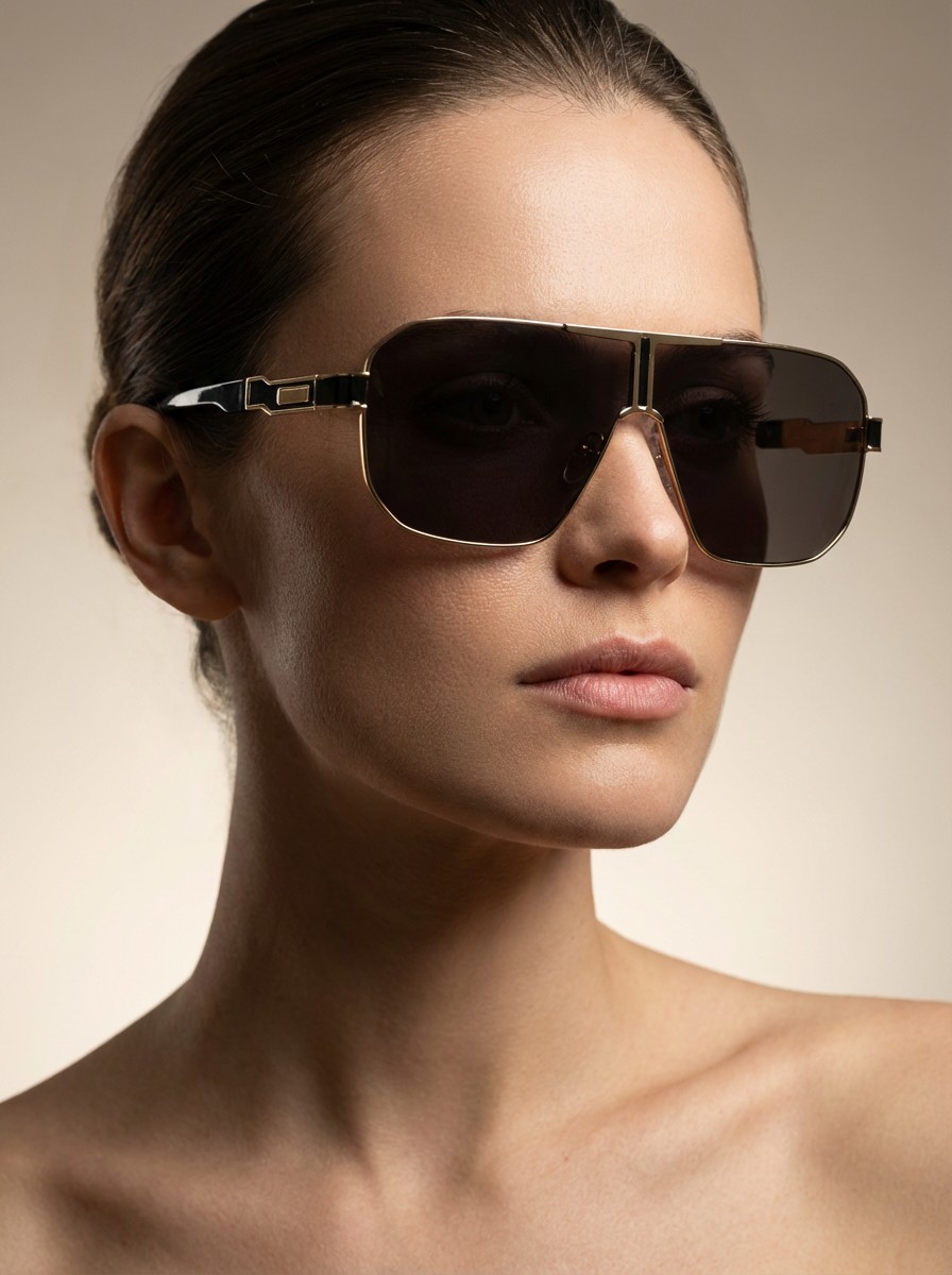 Gelka Χρύσα Μαύρα Γυαλιά Ηλίου