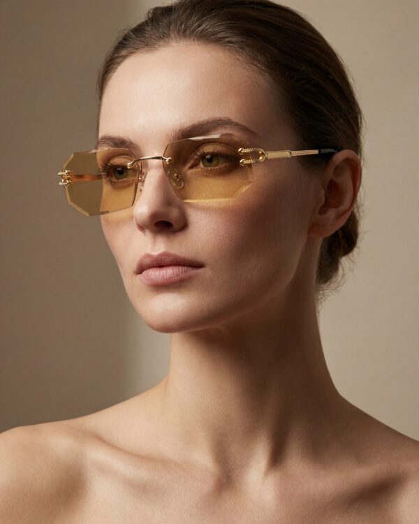 Leon Γυαλιά Ηλίου Κίτρινο