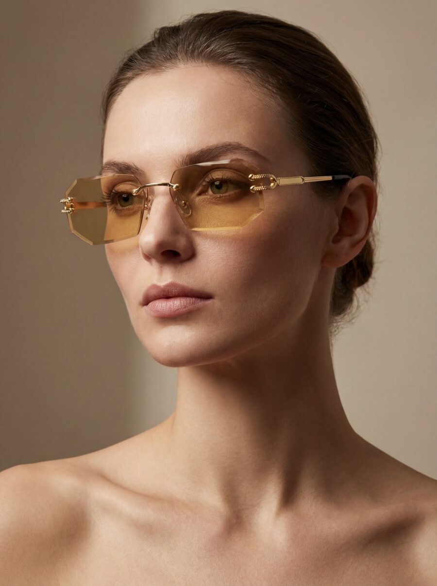 Leon Γυαλιά Ηλίου Κίτρινο