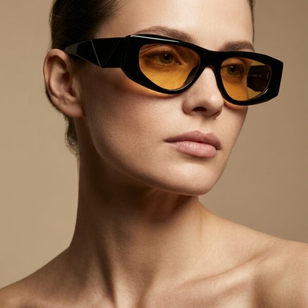 Peny Κίτρινα Διάφανα Γυαλιά Ηλίου