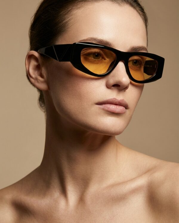 Peny Κίτρινα Διάφανα Γυαλιά Ηλίου