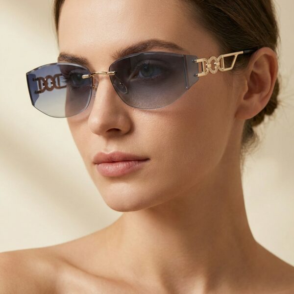 Marion Γκρι Μπλε Γυαλιά Ηλίου