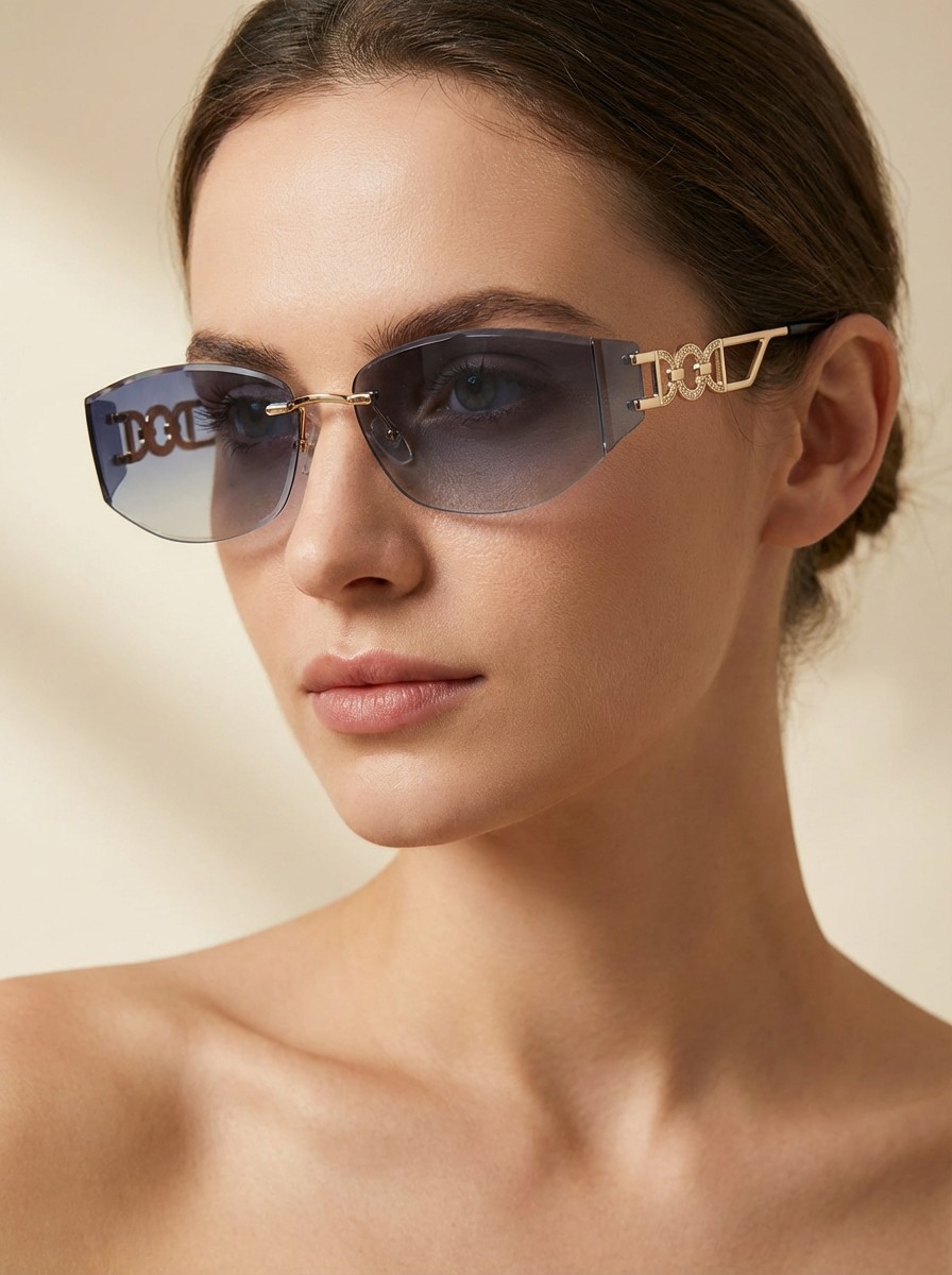 Marion Γκρι Μπλε Γυαλιά Ηλίου