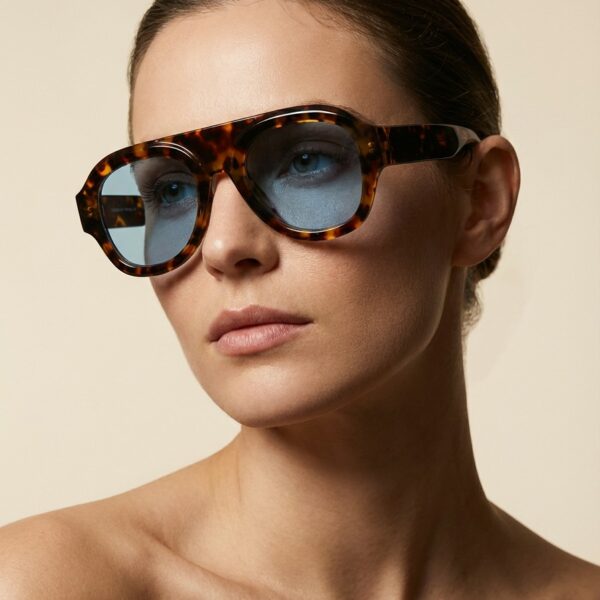 Peggy Ταρταρούγα Γαλάζια Διάφανα Γυαλιά ηλίου