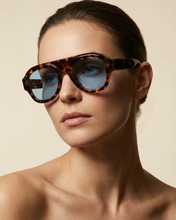 Peggy Ταρταρούγα Γαλάζια Διάφανα Γυαλιά ηλίου