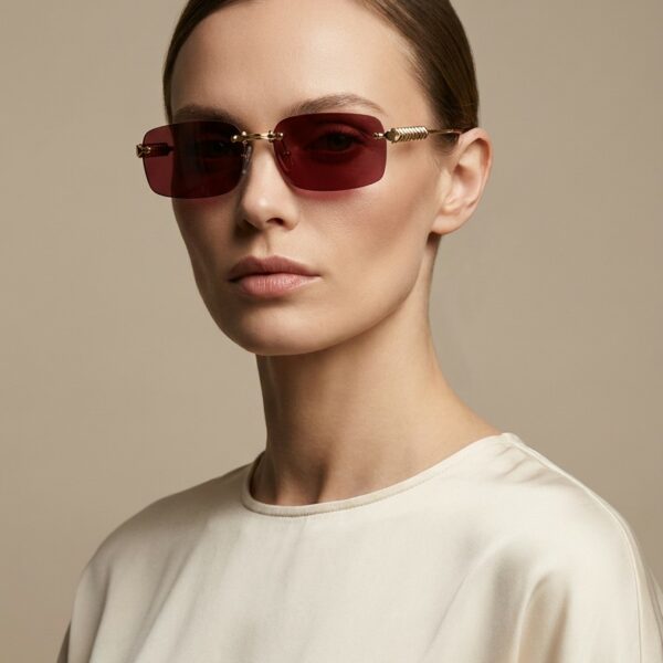 Tol Βυσσινί Γυαλιά Ηλίου