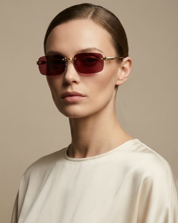 Tol Βυσσινί Γυαλιά Ηλίου