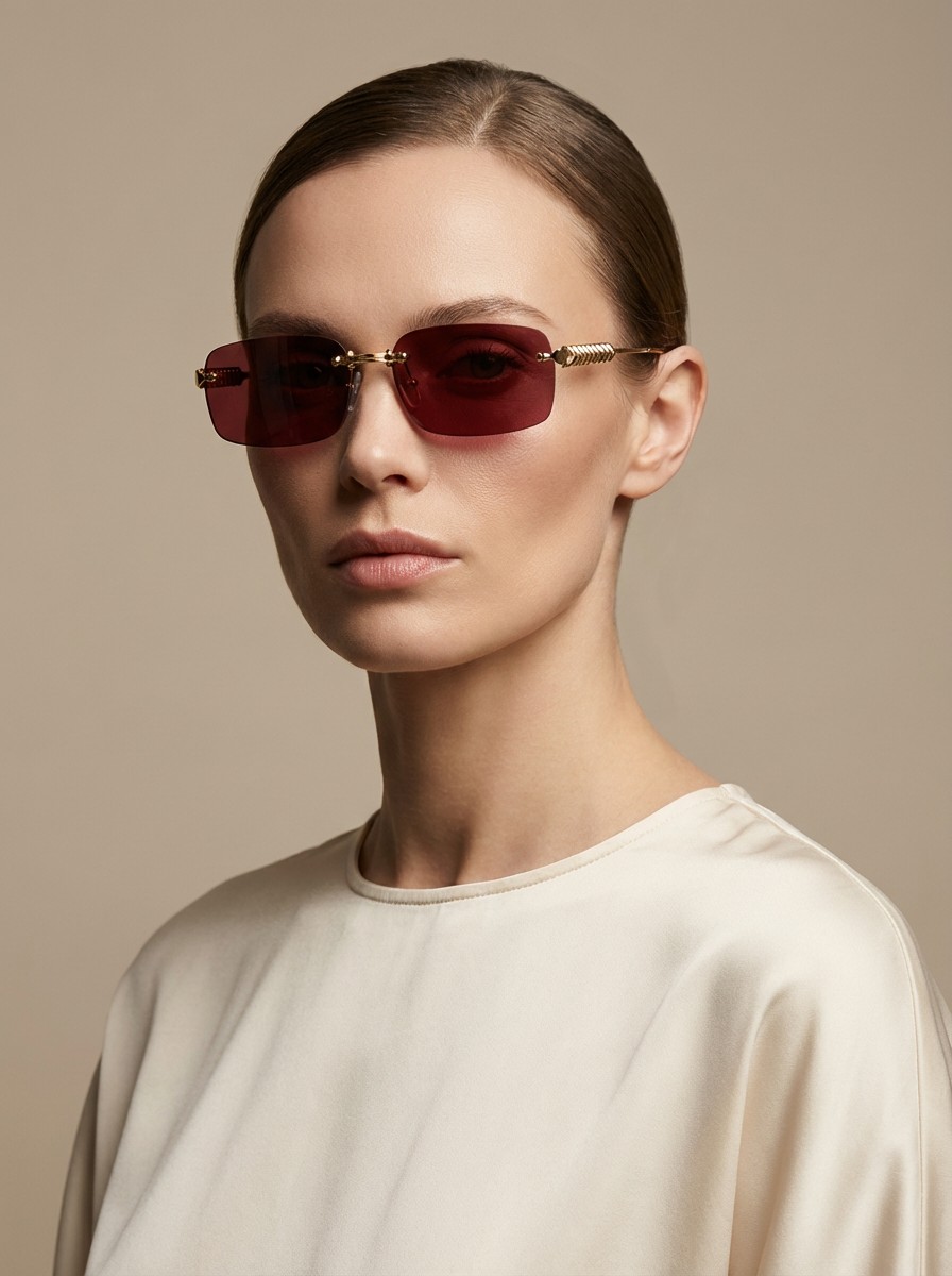 Tol Βυσσινί Γυαλιά Ηλίου