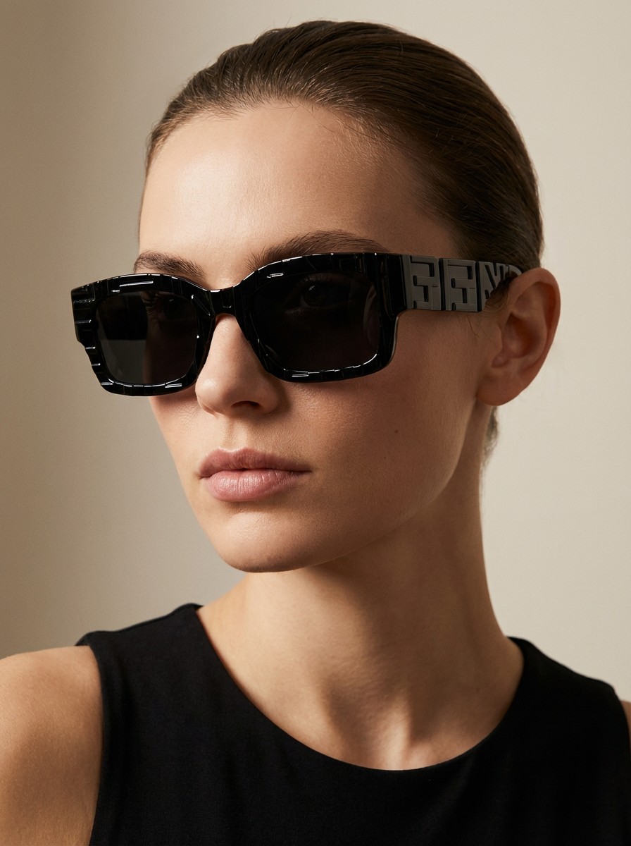 Chloe Μαύρα 3d Γυαλιά Ηλίου