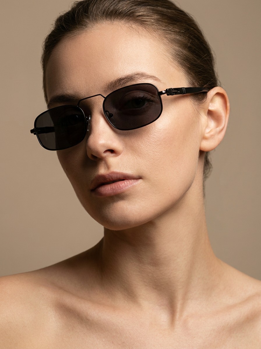 Lila Μαύρα Γυαλιά Ηλίου