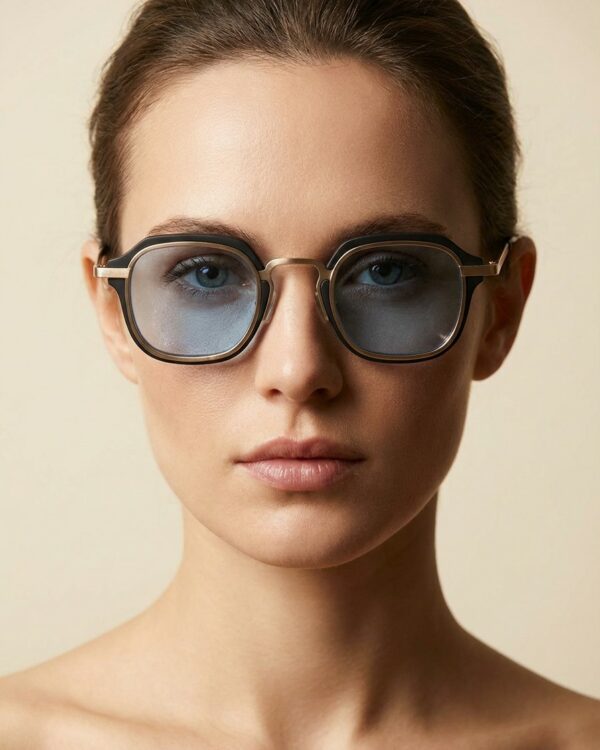 Haris Γαλάζια Διάφανα Γυαλιά Ηλίου