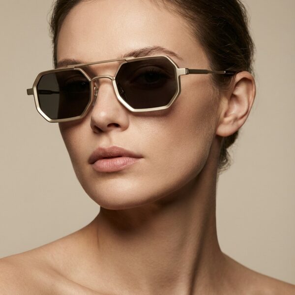 Cecilia Ασημένιο γυαλί ηλίου