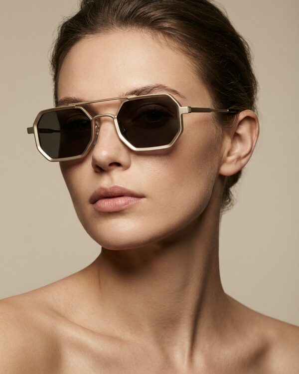 Cecilia Ασημένιο γυαλί ηλίου