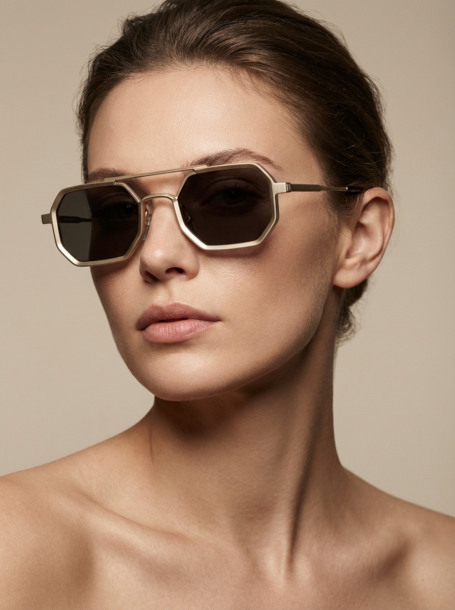 Cecilia Ασημένιο γυαλί ηλίου