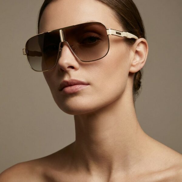 Gelka Κρεμ Καφέ Γυαλιά Ηλίου