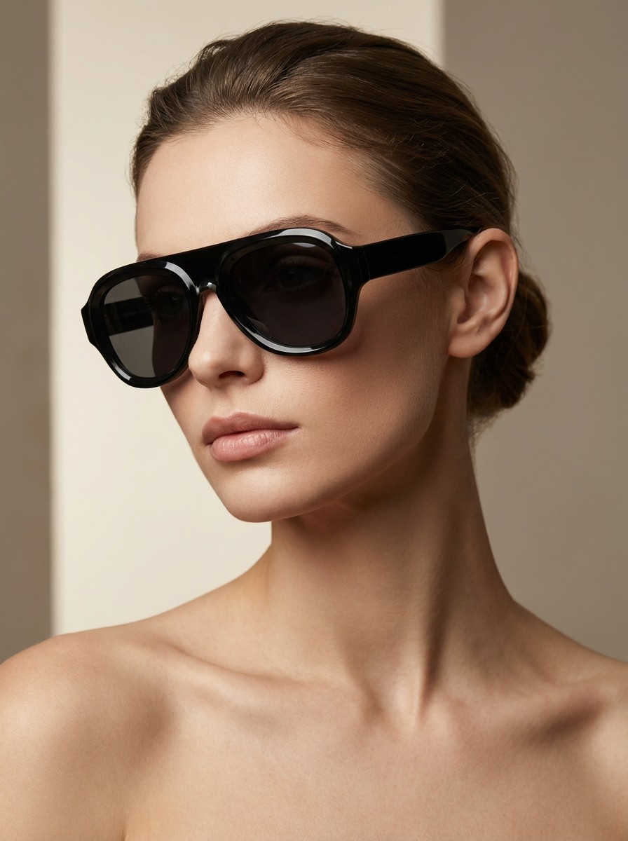 Peggy Μαύρα Γυαλιά Ηλίου