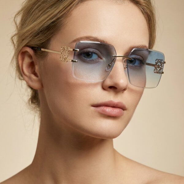 Tera Γαλάζιο Διάφανο Γυαλί Ηλίου