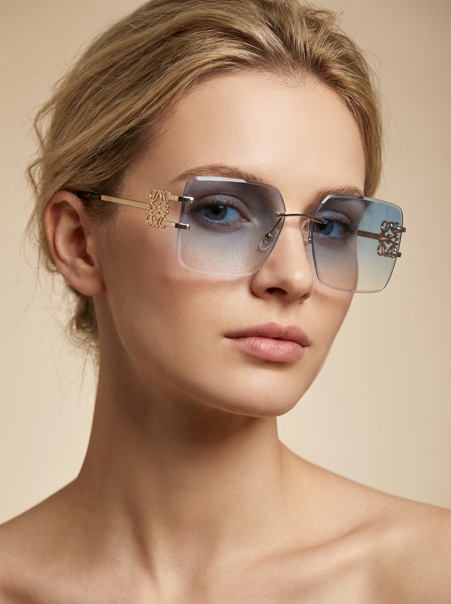 Tera Γαλάζιο Διάφανο Γυαλί Ηλίου