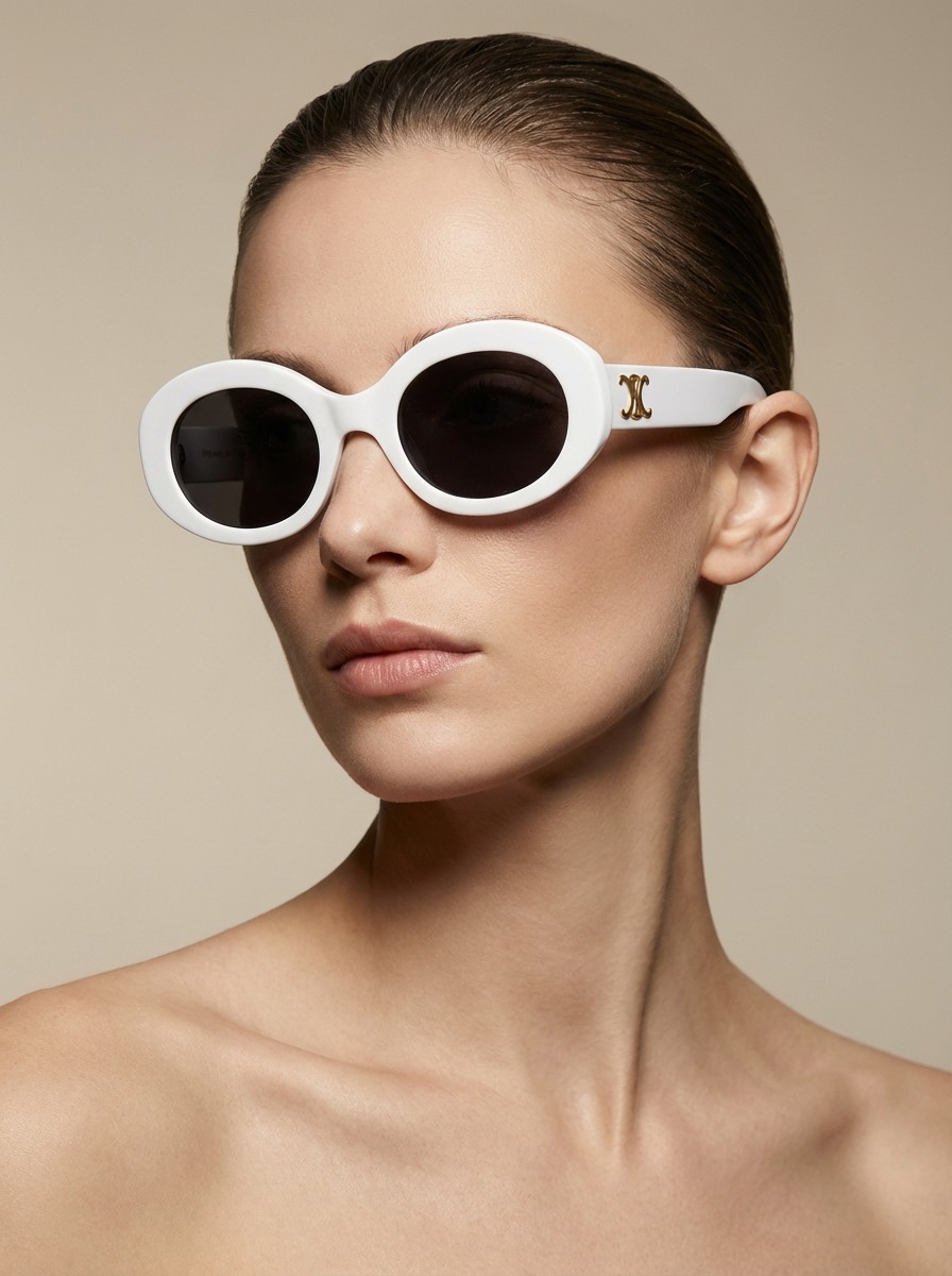 Dafni Λευκά Γυαλιά Ηλίου