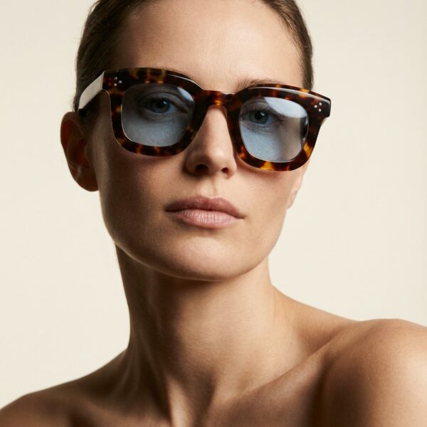 Stacy Γαλάζιο Διάφανα Γυαλιά Ηλίου