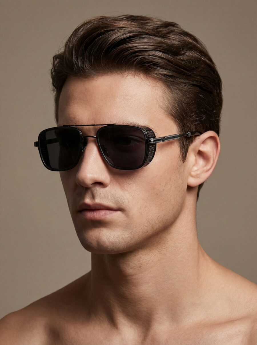 Geo Γυαλιά Ηλίου Μαύρο