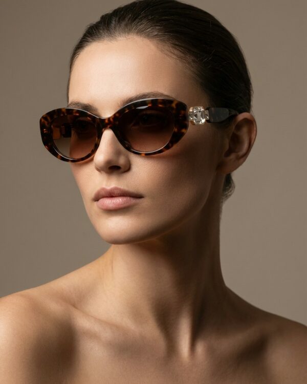 Sara Καφέ Ταρταρούγα γυαλιά ηλίου