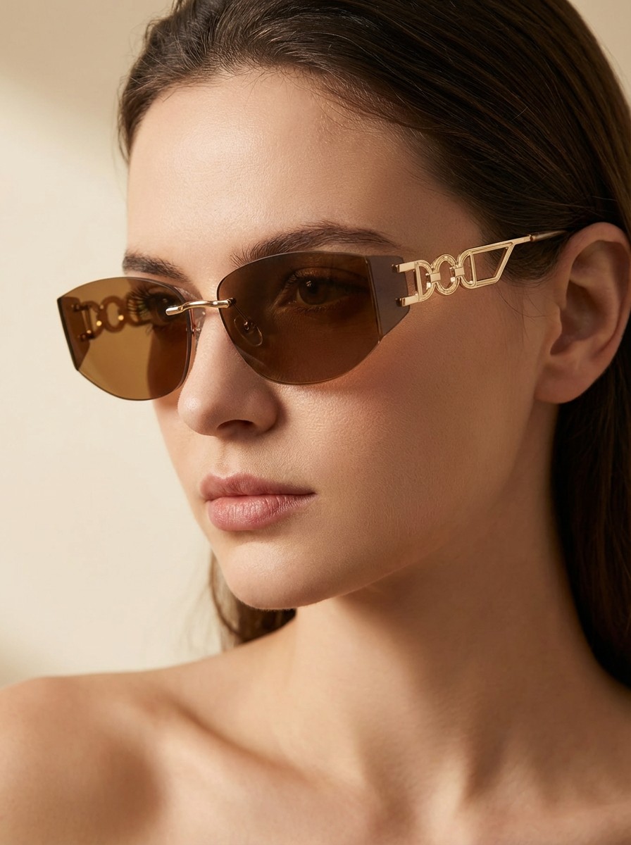 Marion Μπεζ Γυαλιά Ηλίου