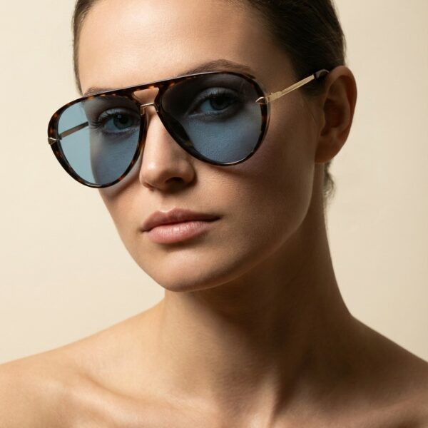 Dolores Γαλάζια Διάφανα Γυαλιά Ηλίου