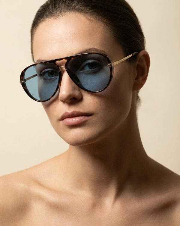 Dolores Γαλάζια Διάφανα Γυαλιά Ηλίου