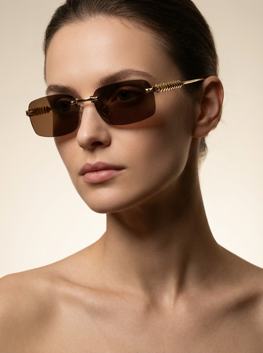 Tol Καφέ Γυαλιά Ηλίου