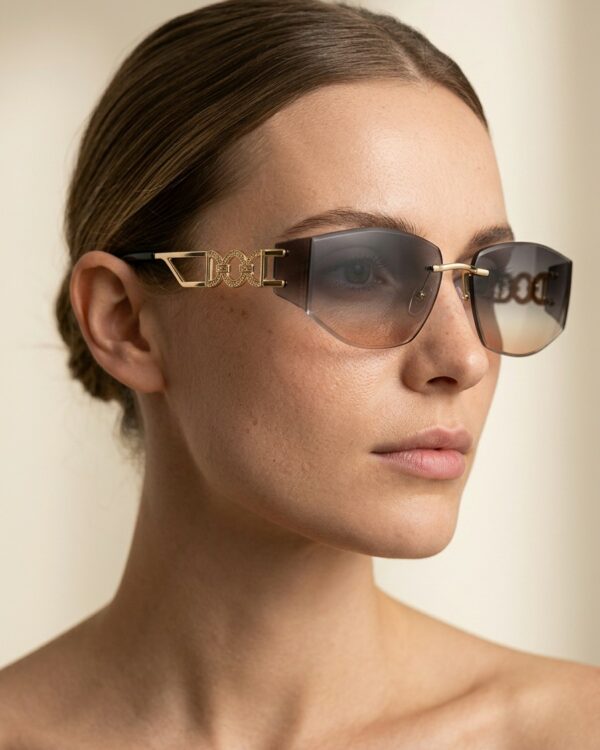 Marion Μαύρο Μπεζ Γυαλιά Ηλίου