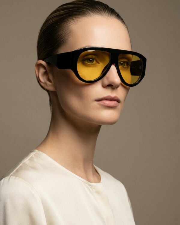 Dali Κίτρινα Διάφανα Γυαλιά ηλίου