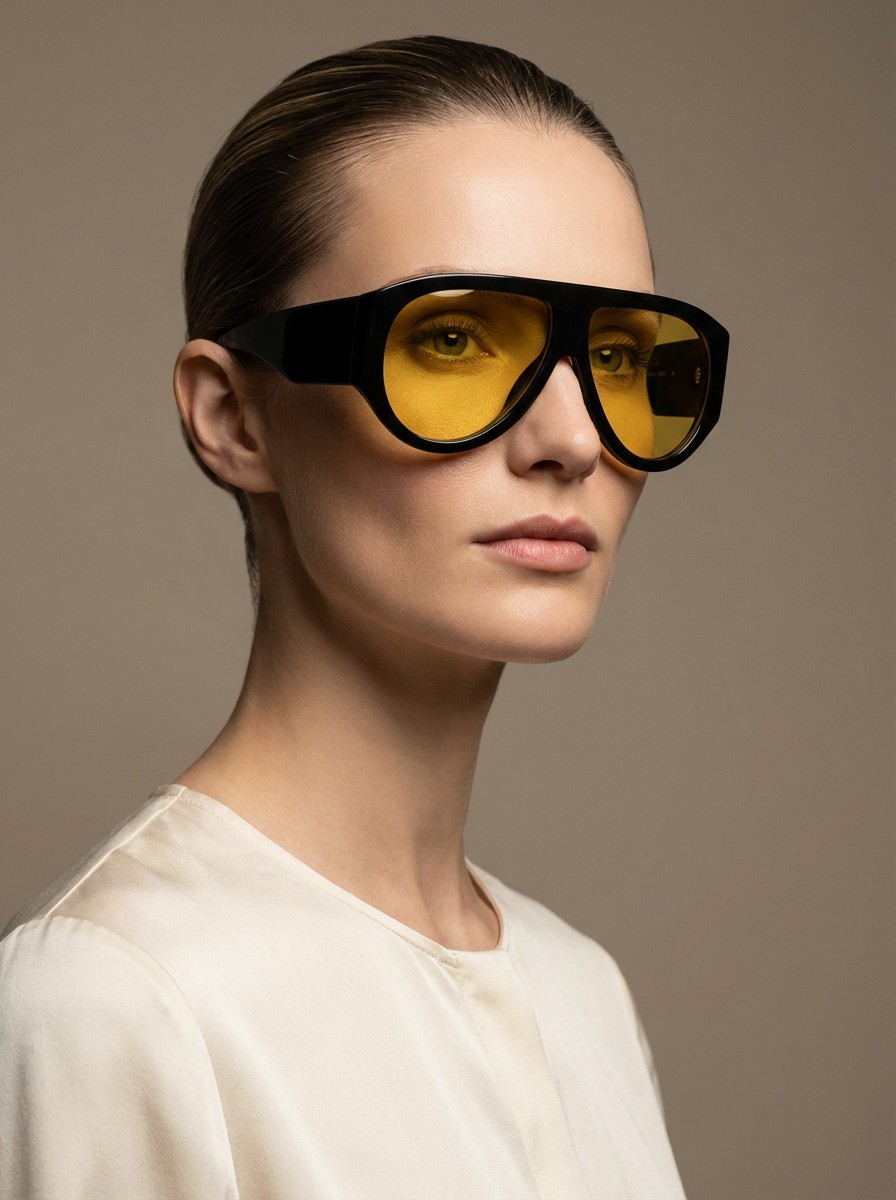 Dali Κίτρινα Διάφανα Γυαλιά ηλίου