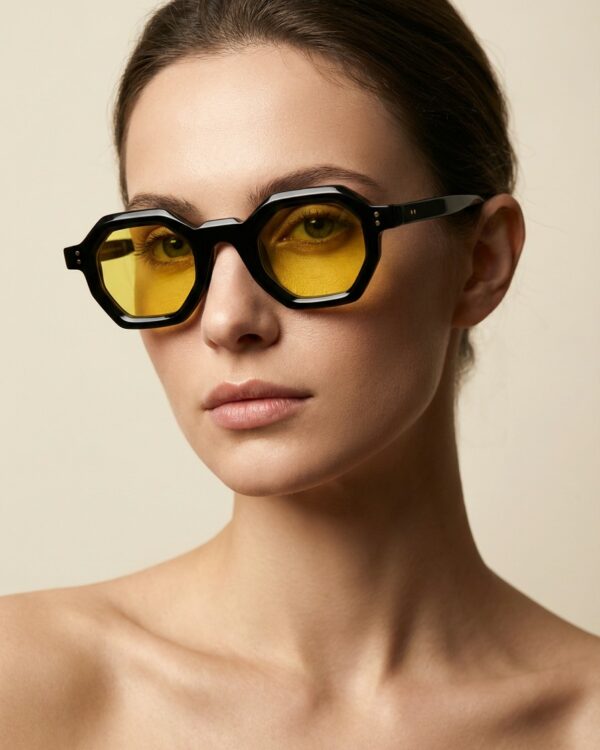 Den Μαύρο Κίτρινο Γυαλί Ηλίου