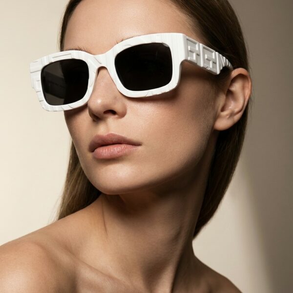 Chloe 3d Λευκά Γυαλιά Ηλίου