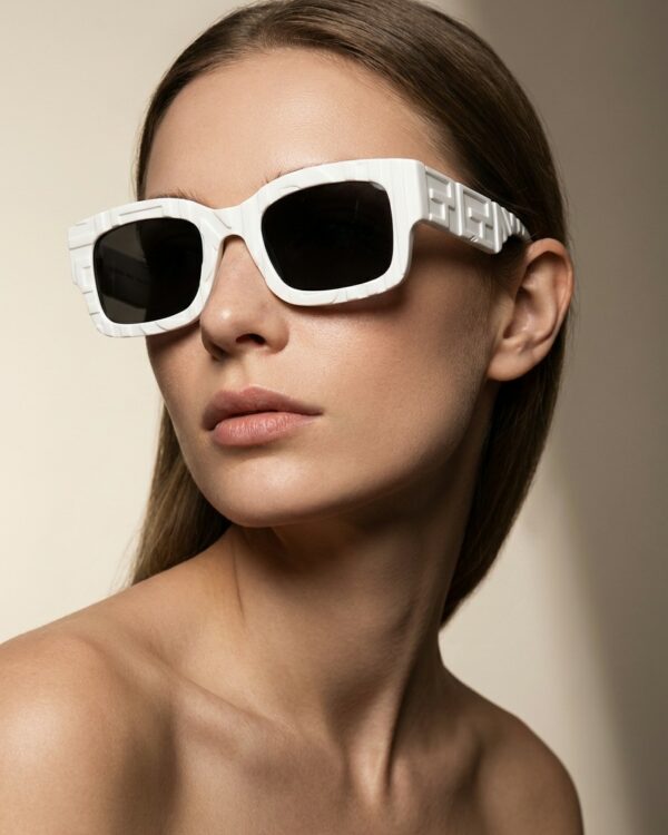 Chloe 3d Λευκά Γυαλιά Ηλίου