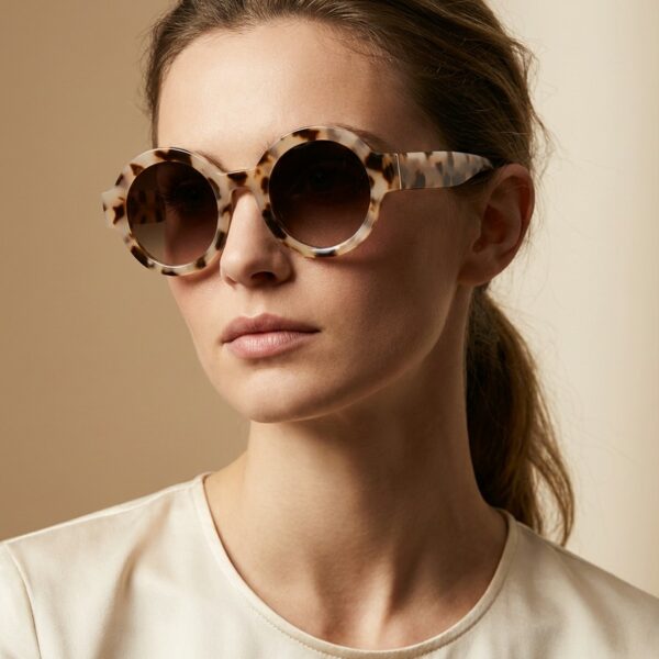 Asia Μπεζ Ταρταρούγα Γυαλιά ηλίου