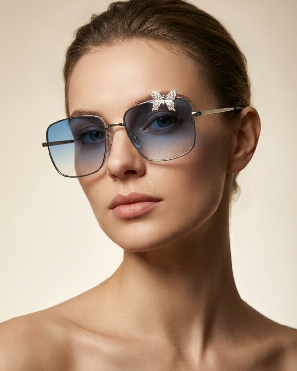 Dess Γαλάζια Διάφανα Γυαλιά Ηλιου