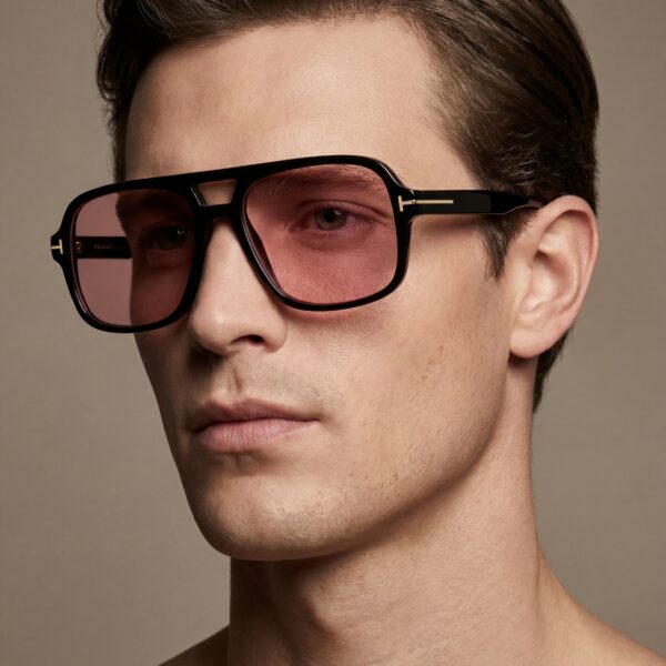 Aira Γυαλιά Ηλίου Μαύρο Ροζ