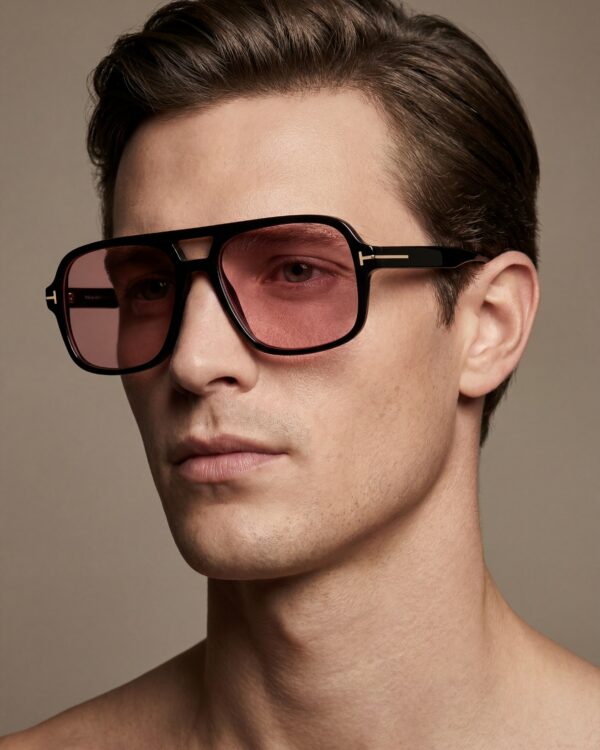 Aira Γυαλιά Ηλίου Μαύρο Ροζ