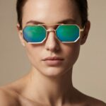 Cecilia Χρυσά Καθρέφτης Γυαλιά Ηλίου