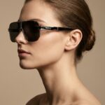 Gelka Μαύρα Ασημί Γυαλιά Ηλίου