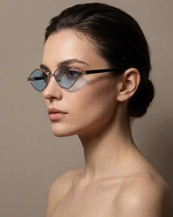 Gella Γαλάζιο Διάφανα Γυαλιά Ηλίου