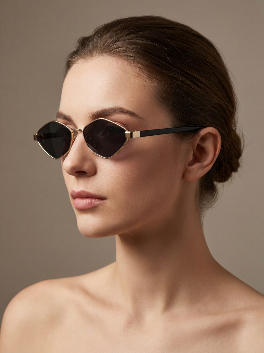 Gella Mαύρο Χρυσό Γυαλιά Ηλίου