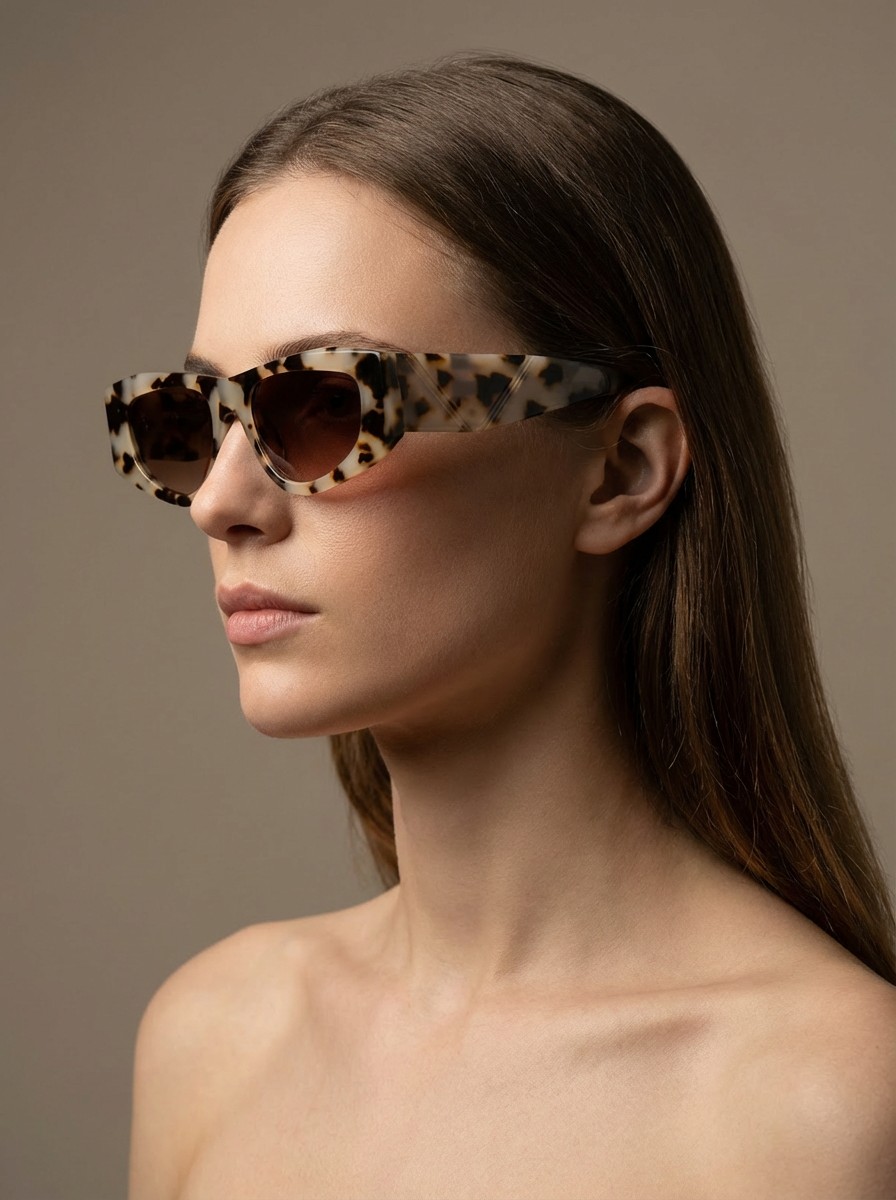 Peny Μπεζ Ταρταρούγα Γυαλιά Ηλίου