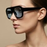 Lolita Μαύρα Γαλάζια Διάφανα Γυαλιά Ηλίου