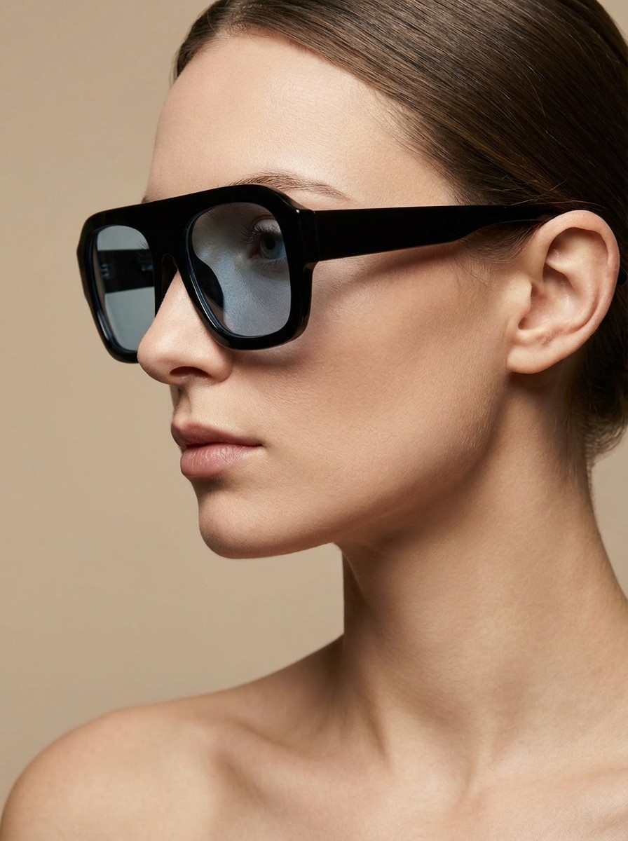 Lolita Μαύρα Γαλάζια Διάφανα Γυαλιά Ηλίου