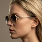 Cecilia Χρύσα Γκρι Μωβ Γυαλιά ηλίου